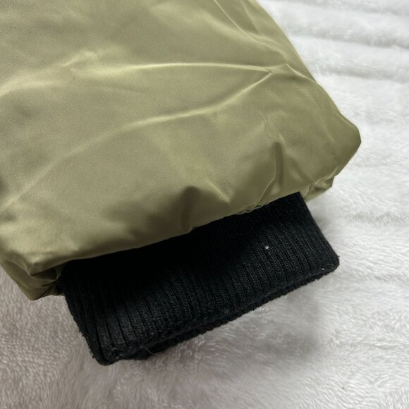 Orolay Women's Thickened Down Jacket Large Hooded Zip-Up Green Outdoor Packable - Picture 7 of 10